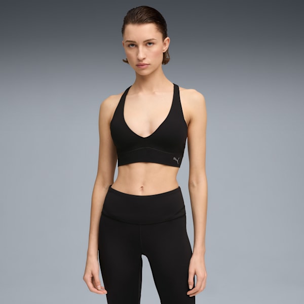 Top deportivo escotado SHAPELUXE, PUMA Black, large-MEX