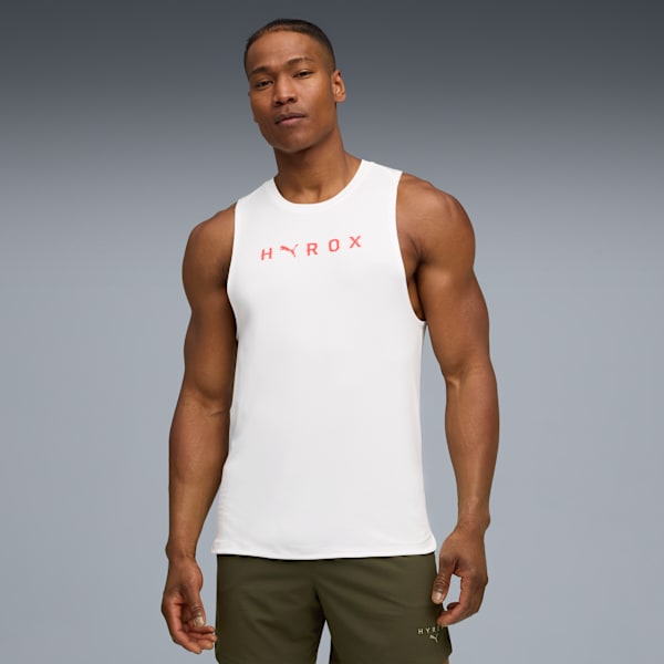 Musculosa PUMA x HYROX CLOUDSPUN ThermoAdapt para hombre, PUMA White, large-ARG