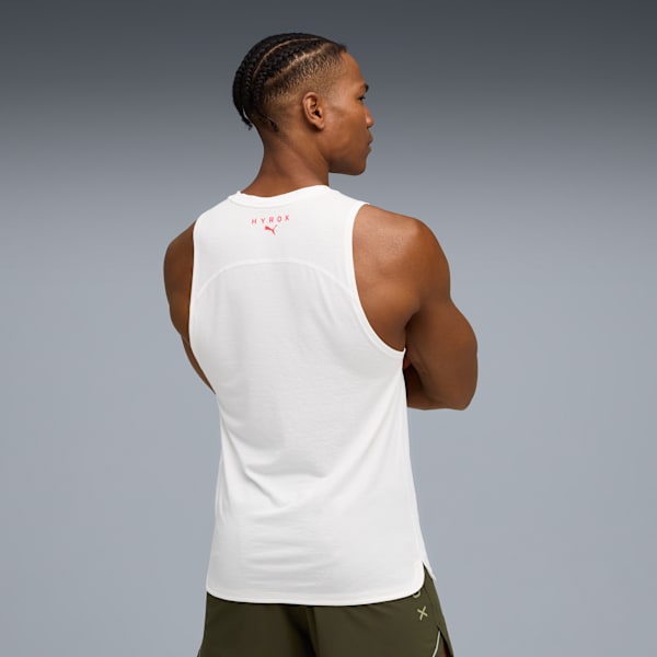 PUMA x HYROX CLOUDSPUN ThermoAdapt Tank Men, PUMA White, large-MEX
