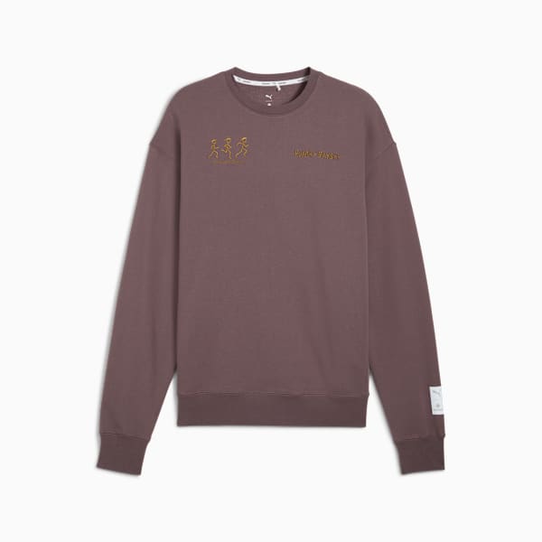 Suéter UNISEX PUMA X SAYSKY, Raisin, large-MEX