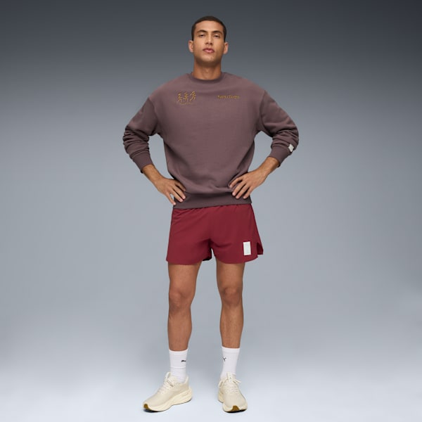 Suéter UNISEX PUMA X SAYSKY, Raisin, large-MEX