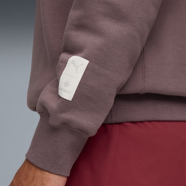 Suéter UNISEX PUMA X SAYSKY, Raisin, large-MEX