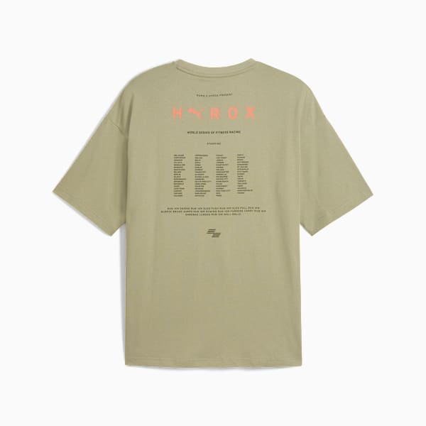 Remera PUMA x HYROX Lifestyle para hombre, Lux Army, large-ARG