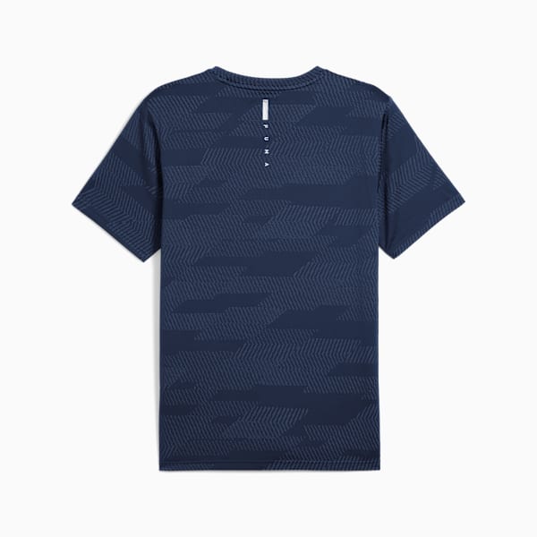 Camiseta FLEX Jacquard Training Masculina, Azul, large-BRA