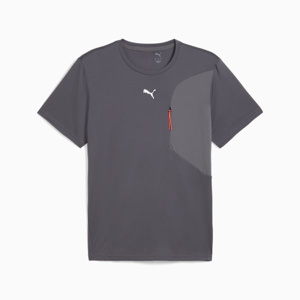 Remera de entrenamiento FLEX Pocket para hombre, Cool Dark Gray, large-ARG