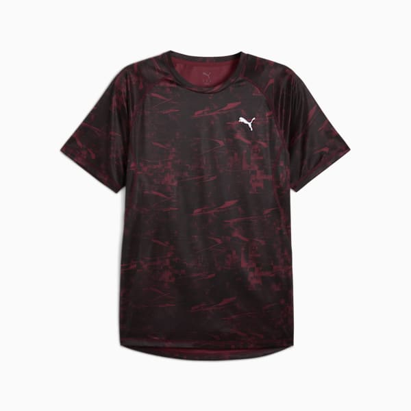 Playera RUN VELOCITY para hombre, Ruby Shimmer, large-MEX