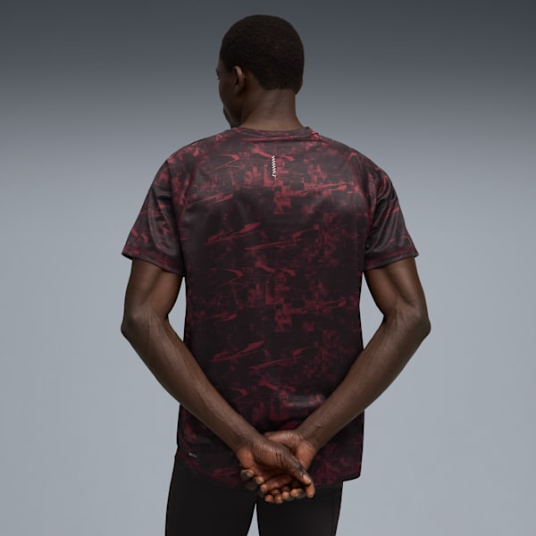 Playera RUN VELOCITY para hombre, Ruby Shimmer, large-MEX