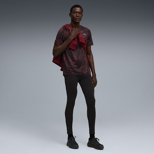 Playera RUN VELOCITY para hombre, Ruby Shimmer, large-MEX