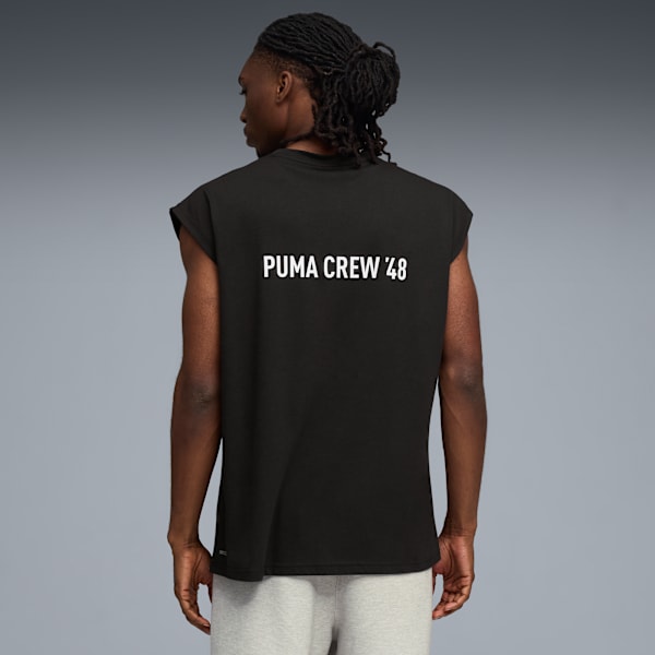 Cut-off Training Tank Men, PUMA Black, large-ZAF