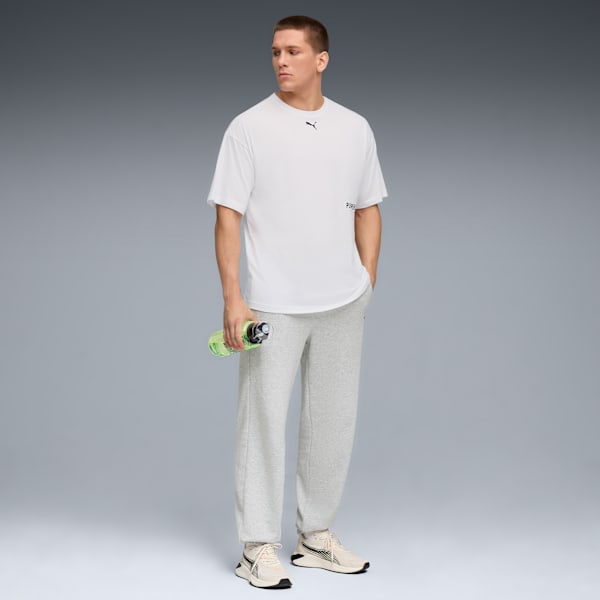 Oversize Training Tee Men, PUMA White, large-ZAF
