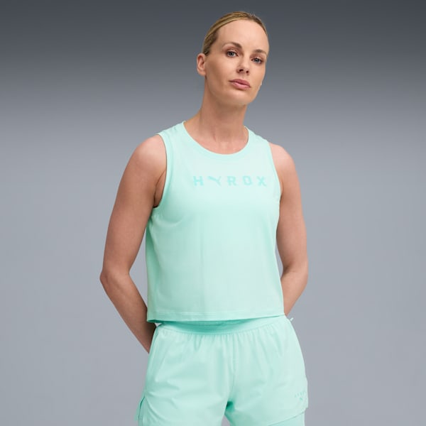 Musculosa PUMA x HYROX CLOUDSPUN ThermoAdapt para mujer, Mint Melt, large-ARG