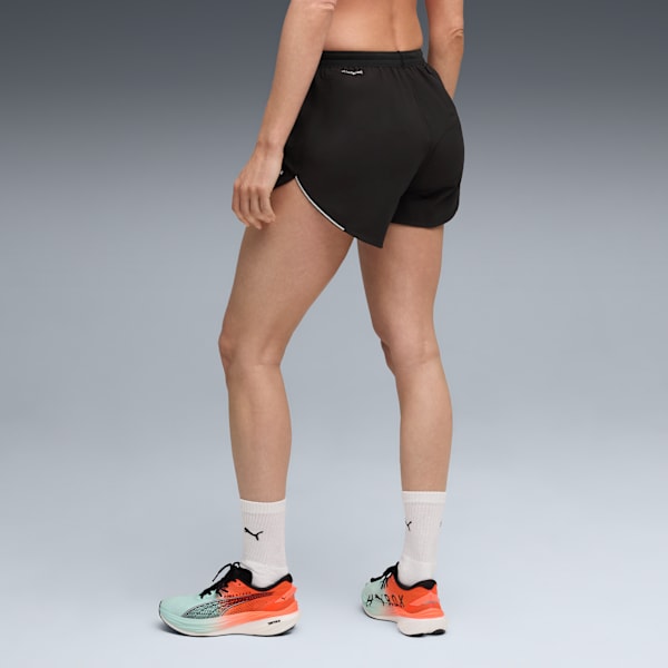 PUMA x HYROX ULTRAWEAVE 4" Shorts Women, PUMA Black, large-MEX