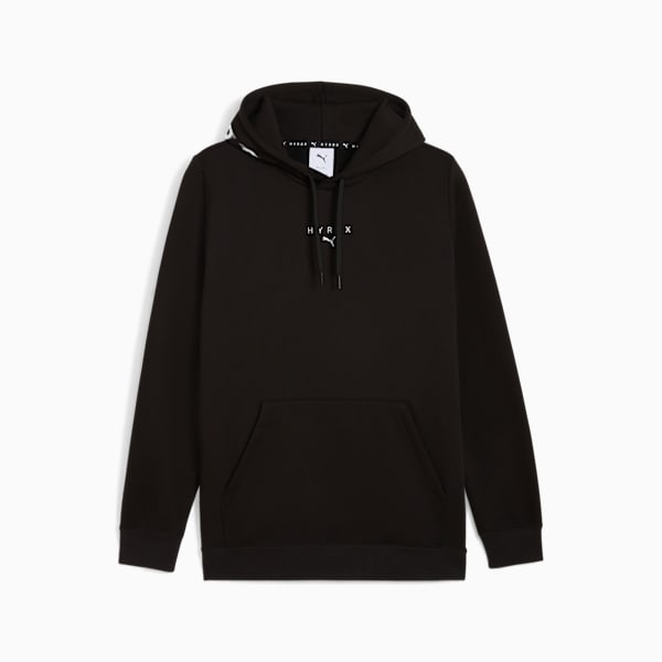 PUMA x HYROX Heavyweight Hoodie Men, PUMA Black, large-MEX