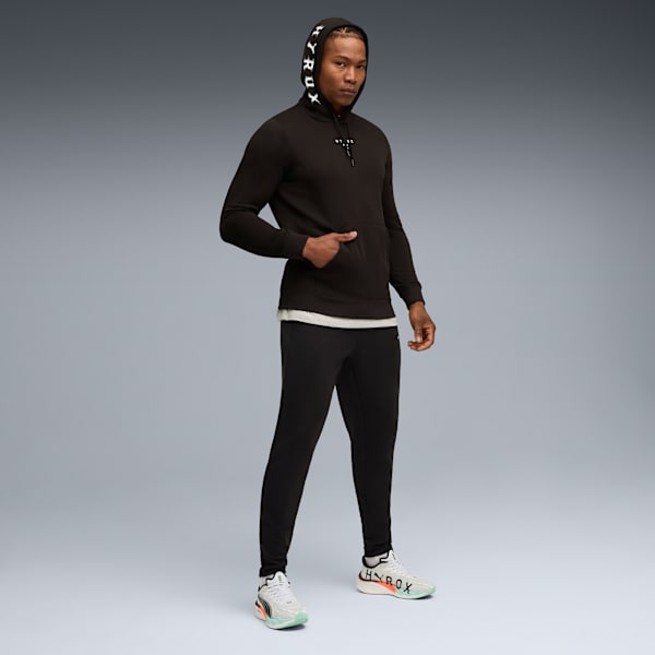 PUMA x HYROX Heavyweight Hoodie Men, PUMA Black, large-MEX