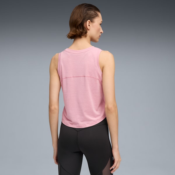 Musculosa de entrenamiento CLOUDSPUN para mujer, Poised Pink Heather, large-ARG