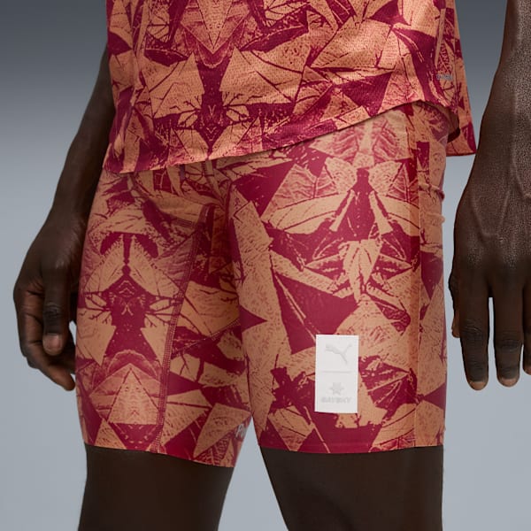 Shorts PUMA x SAYSKY para hombre, Team Regal Red-AOP, large-MEX