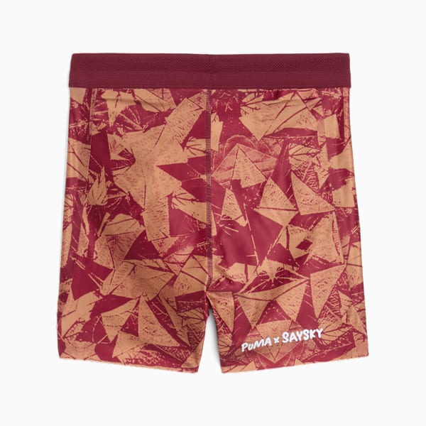 Shorts PUMA x SAYSKY para mujer, Team Regal Red-AOP, large-MEX