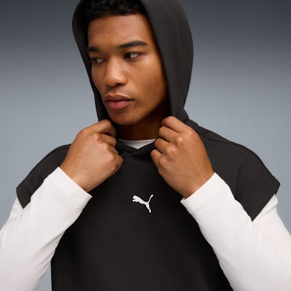 Sudadera sin mangas Graphics para hombre, PUMA Black, large-MEX