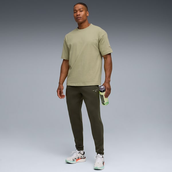 Camiseta PUMA x HYROX City Lifestyle Masculina, Lux Army, large-BRA