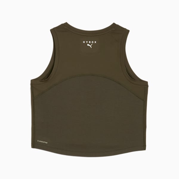 Regata PUMA x HYROX CLOUDSPUN City Feminina, Dark Olive, large-BRA