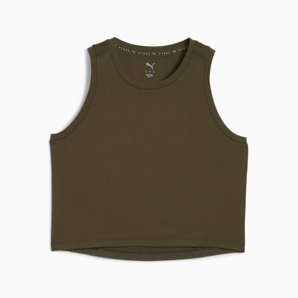 Regata PUMA x HYROX CLOUDSPUN City Feminina, Dark Olive, large-BRA