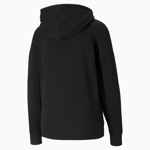 Classics Logo Women's Hoodie, Puma Black, large-MEX
