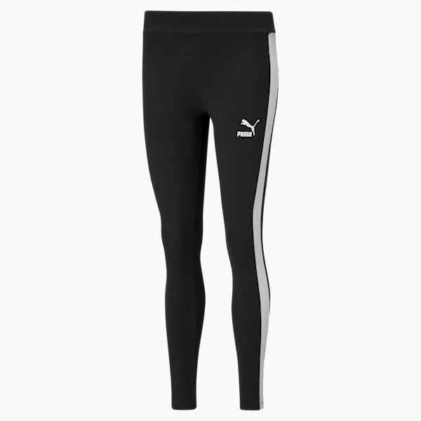 Calzas de tiro medio para mujer Iconic T7, Puma Black, large-ARG