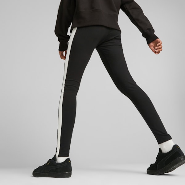 Calzas de tiro medio para mujer Iconic T7, Puma Black, large-ARG
