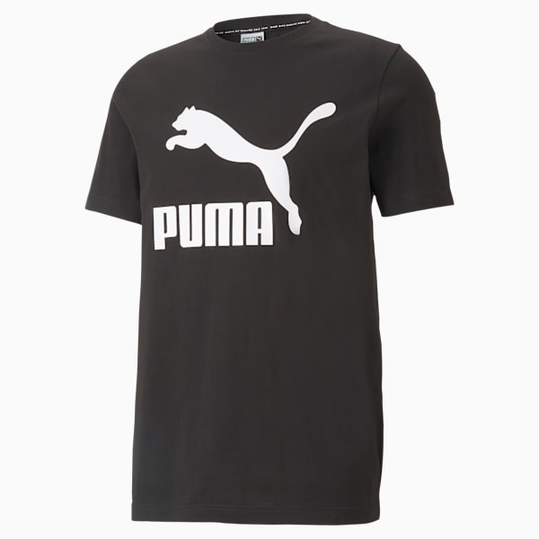 Playera Classics Logo PUMA para Hombre, Puma Black, large-MEX