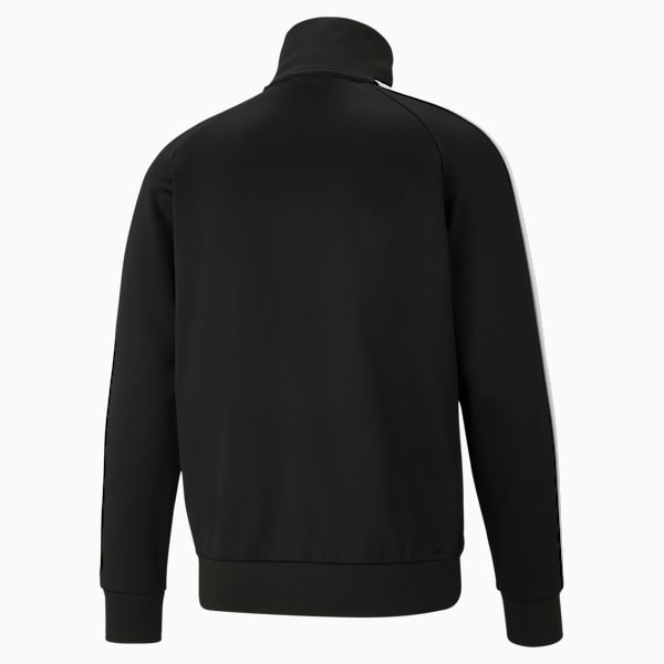 Iconic T7 Men's Track Jacket, Puma Black, large-MEX