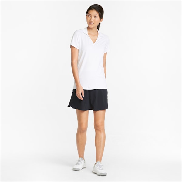 PWRSHAPE Solid Women's Golf Skirt, Puma Black, large-ZAF