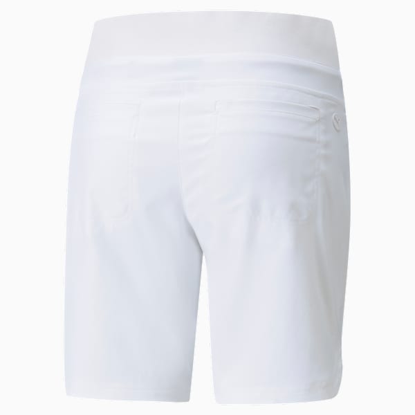 Bermuda Women's Golf Shorts, Bright White, large-ZAF