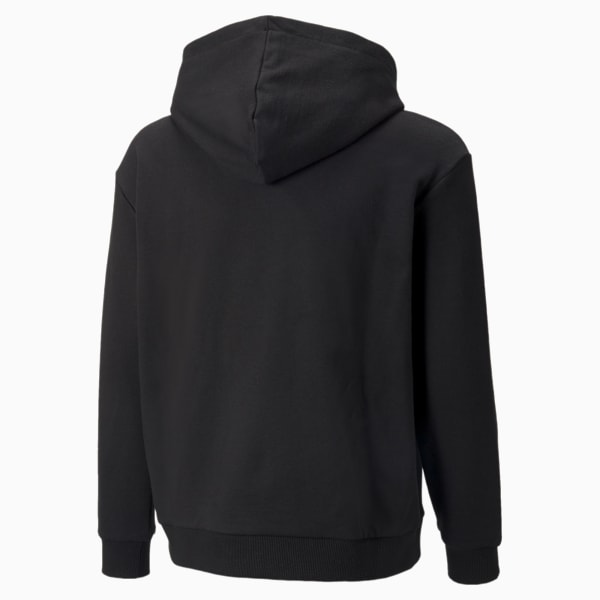 PUMA x BATMAN Graphic Youth Hoodie, Puma Black, large-ZAF
