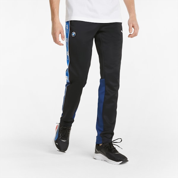 BMW M Motorsport T7 Men's Track Pants, Puma Black-M color, large-ZAF