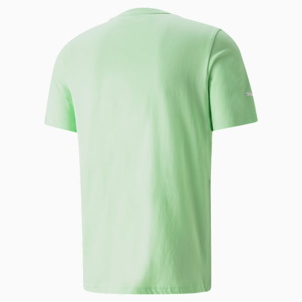 BMW M Motorsport Logo Men's Tee, Paradise Green, large-ZAF