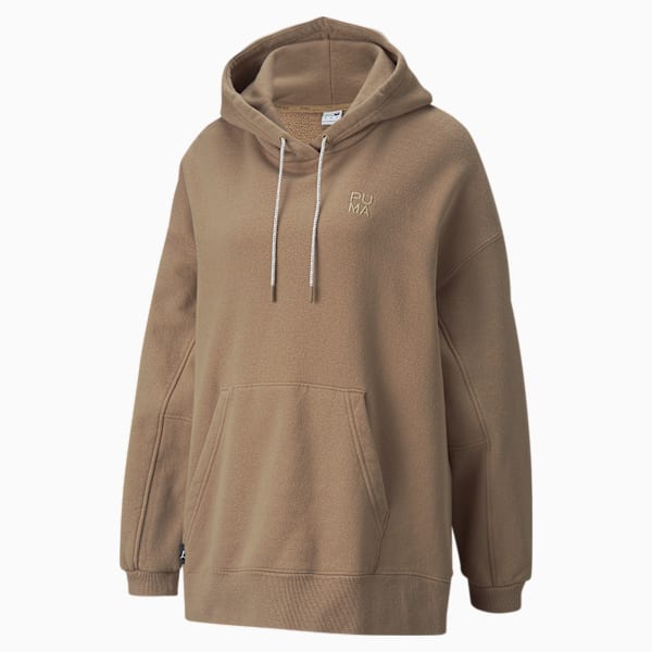 Infuse Women's Hoodie, Tiger's Eye, large-ZAF