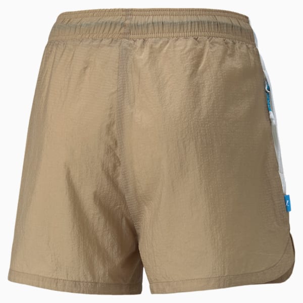 Infuse Fashion Woven Women's Shorts, Tiger's Eye, large-ZAF