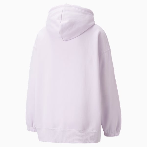 Classics Oversized Women's Hoodie, Lavender Fog, large-ZAF