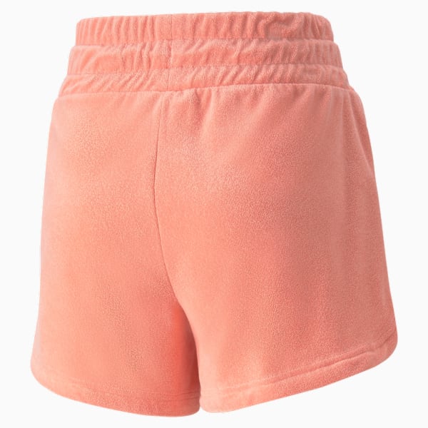 Classics Towelling Shorts Women, Peach Pink, large-ZAF