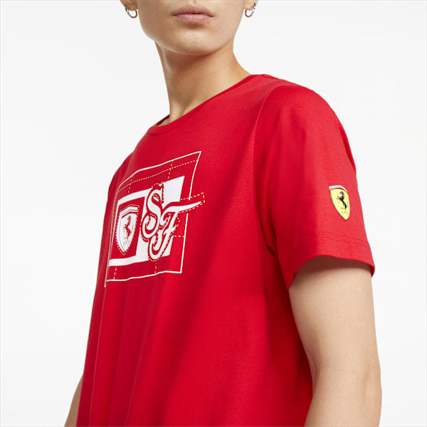 Scuderia Ferrari Race Graphic Tee Men, Rosso Corsa, large-ZAF