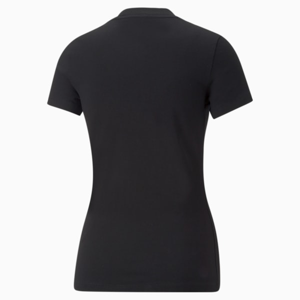 Classics Slim Tee Women, Puma Black, large-MEX