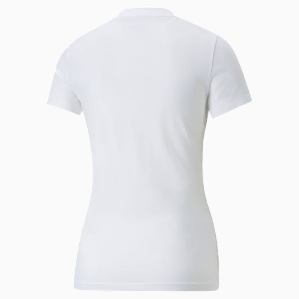Classics Slim Tee Women, Puma White, large-MEX