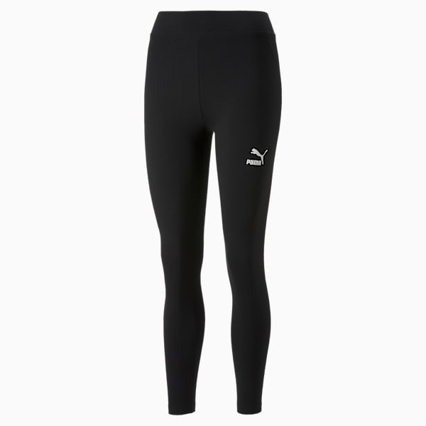 Leggings de tiro alto para mujer Classics, Puma Black, large-MEX