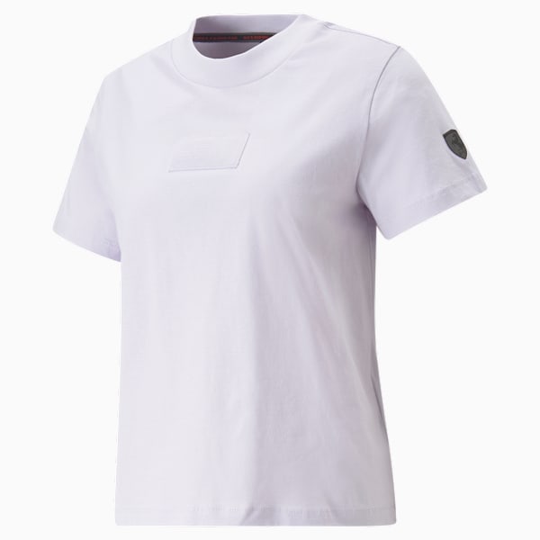 Scuderia Ferrari Style Tee Women, Spring Lavender, large-ZAF