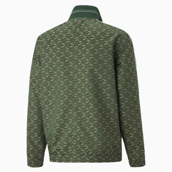 Players' Lounge Track Jacket Men, Deep Forest-AOP, large-ZAF
