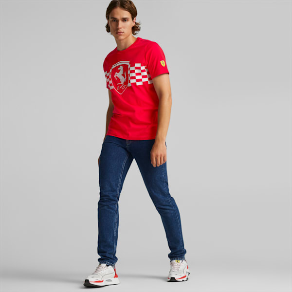 Remera deportiva para hombre Scuderia Ferrari Race, Rosso Corsa, large-ARG