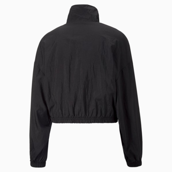 Star Quality Woven Track Jacket Women, Puma Black, large-ZAF