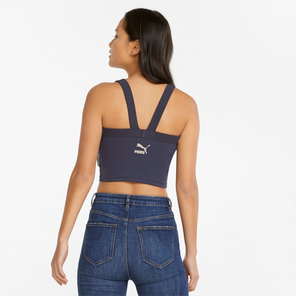 Team Sleeveless Top Women, Peacoat, large-ZAF