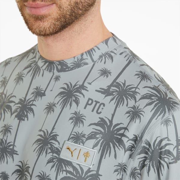 PUMA x Palm Tree Crew Lightweight Crew Neck Golf Sweatshirt Men, High Rise-QUIET SHADE, large-ZAF