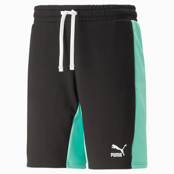 Shorts CLASSICS Block, PUMA Black-Mint, large-ARG